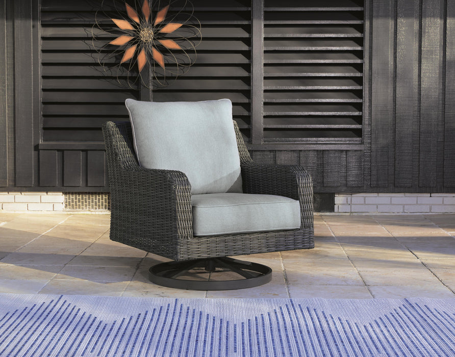 Five Star Furniture - Elite Park Outdoor Swivel Lounge with Cushion