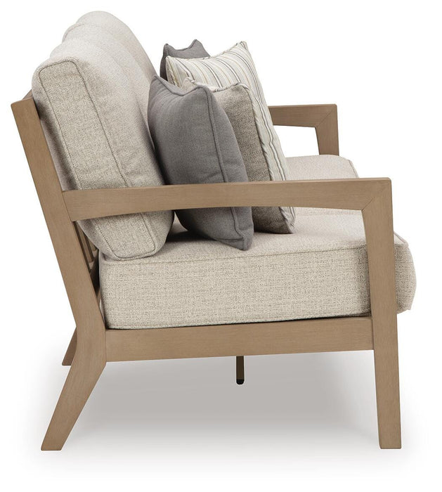 Five Star Furniture - Hallow Creek Outdoor Sofa with Cushion