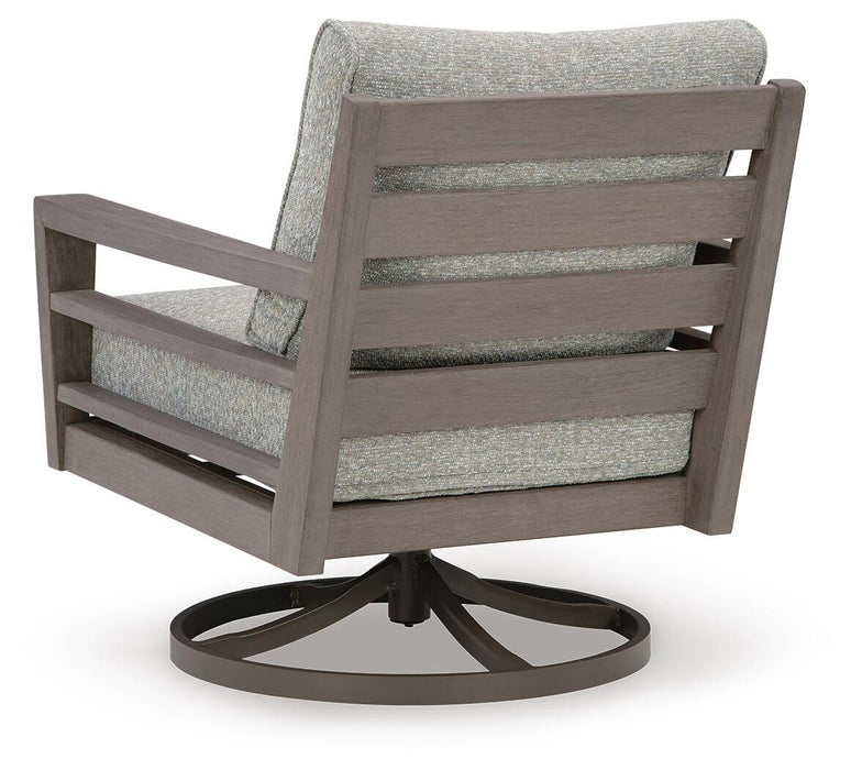 Five Star Furniture - Hillside Barn Outdoor Swivel Lounge with Cushion