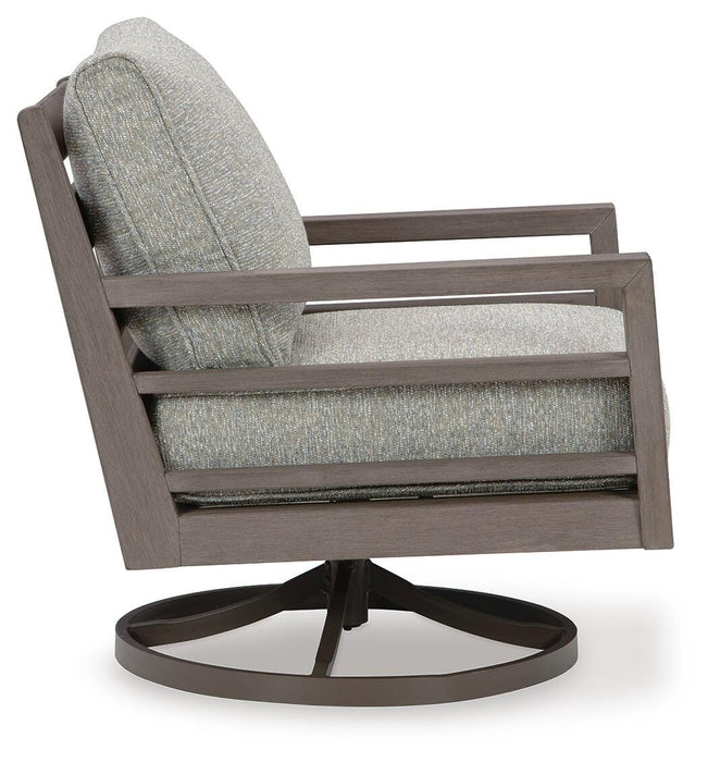 Five Star Furniture - Hillside Barn Outdoor Swivel Lounge with Cushion