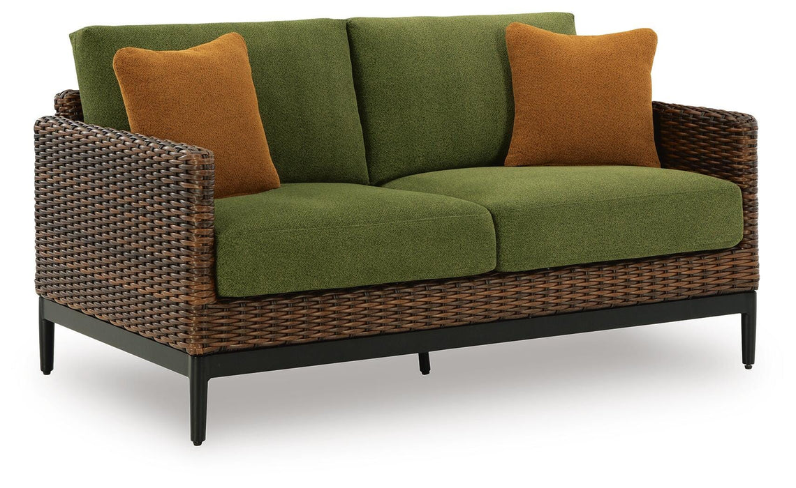 Five Star Furniture - Horizon Hall Outdoor Loveseat with Cushion