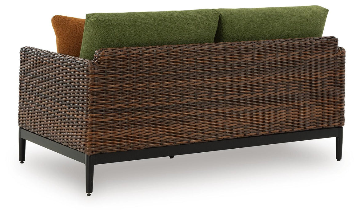 Five Star Furniture - Horizon Hall Outdoor Loveseat with Cushion