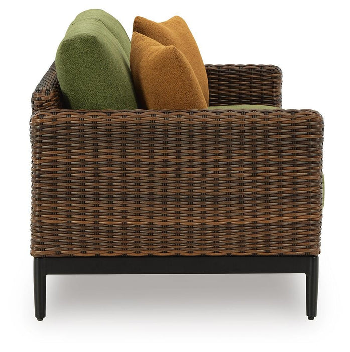 Five Star Furniture - Horizon Hall Outdoor Loveseat with Cushion