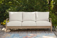 Five Star Furniture - Carter Hall Outdoor Sofa with Cushion - Five Star Furniture & Mattress (GA)