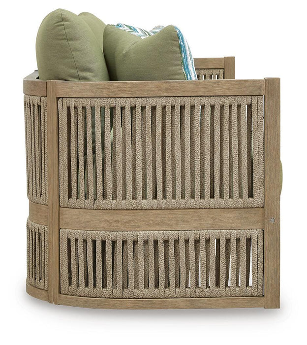 Five Star Furniture - Serena Shores Outdoor Sofa with Cushion