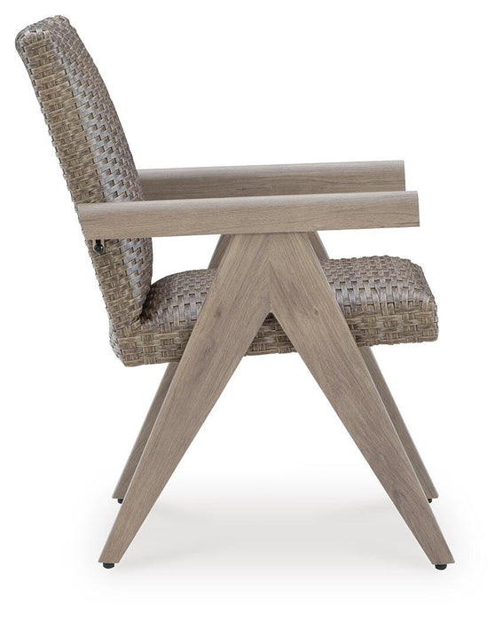 Five Star Furniture - Cliff Trails Outdoor Arm Chair (Set of 2)