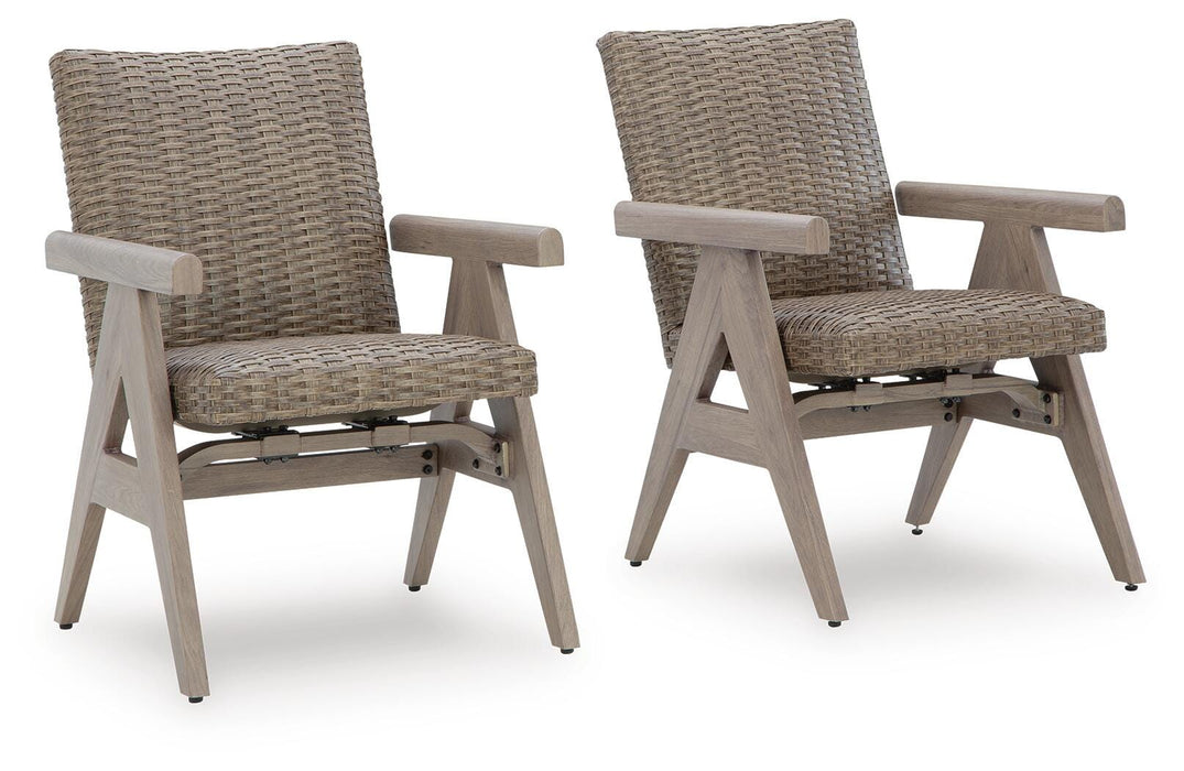 Five Star Furniture - Cliff Trails Outdoor Rocking Arm Chair (Set of 2)