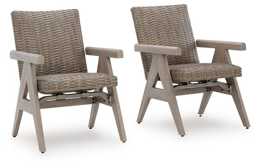Five Star Furniture - Cliff Trails Outdoor Rocking Arm Chair (Set of 2) - Five Star Furniture & Mattress (GA)
