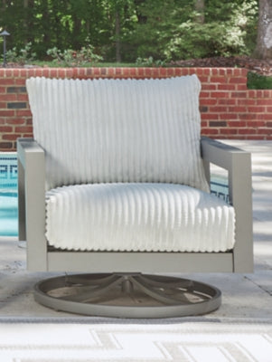 Five Star Furniture - Hurley Park Outdoor Swivel Chair with Cushion - Five Star Furniture & Mattress (GA)
