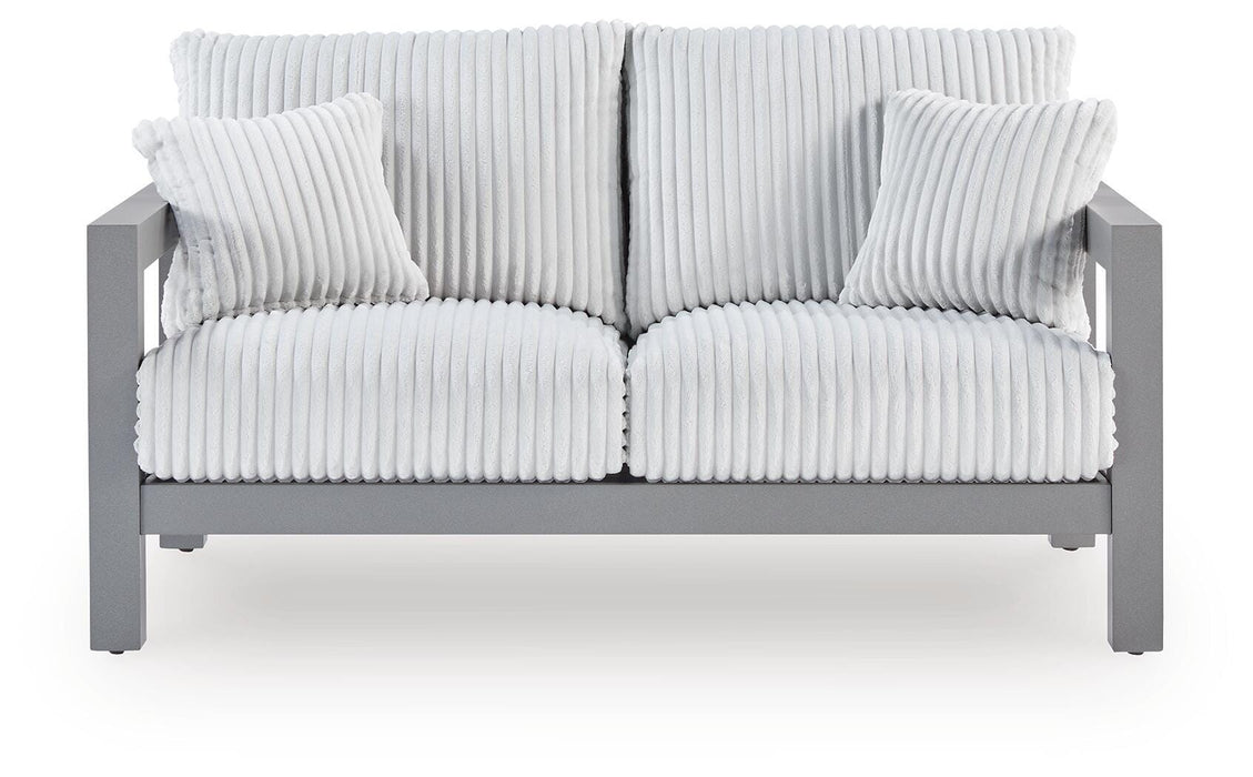 Five Star Furniture - Hurley Park Outdoor Loveseat with Cushion