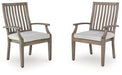 Five Star Furniture - Rainier Ranch Outdoor Arm Chair with Cushion (Set of 2) image