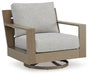 Five Star Furniture - Kimpton Isle Outdoor Swivel Lounge Chair with Cushion image