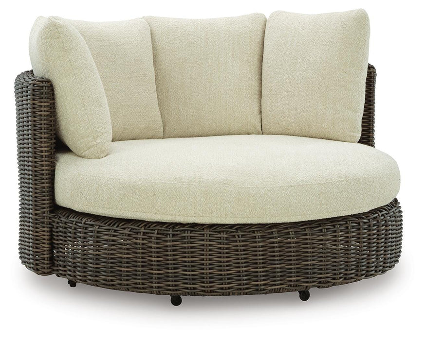 Five Star Furniture - Kimora Outdoor Swivel Lounge Chair with Cushion