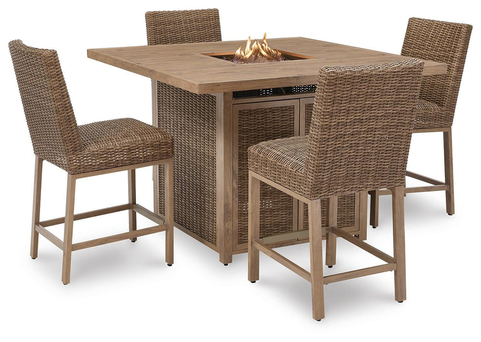 Five Star Furniture - Walton Bridge Outdoor Bar Set