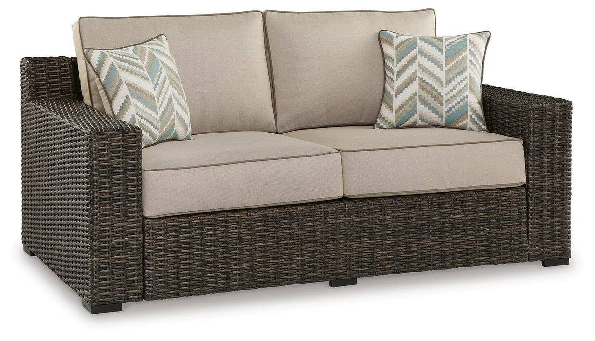 Five Star Furniture - Coastline Bay Outdoor Loveseat with Cushion