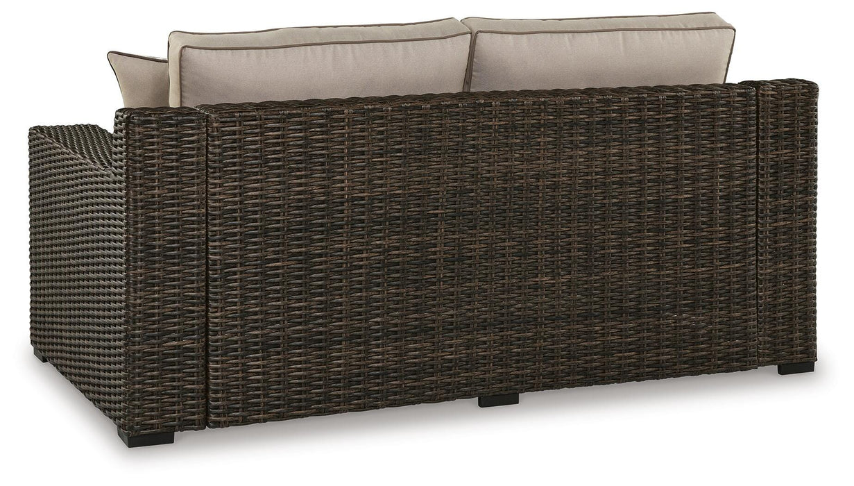 Five Star Furniture - Coastline Bay Outdoor Loveseat with Cushion