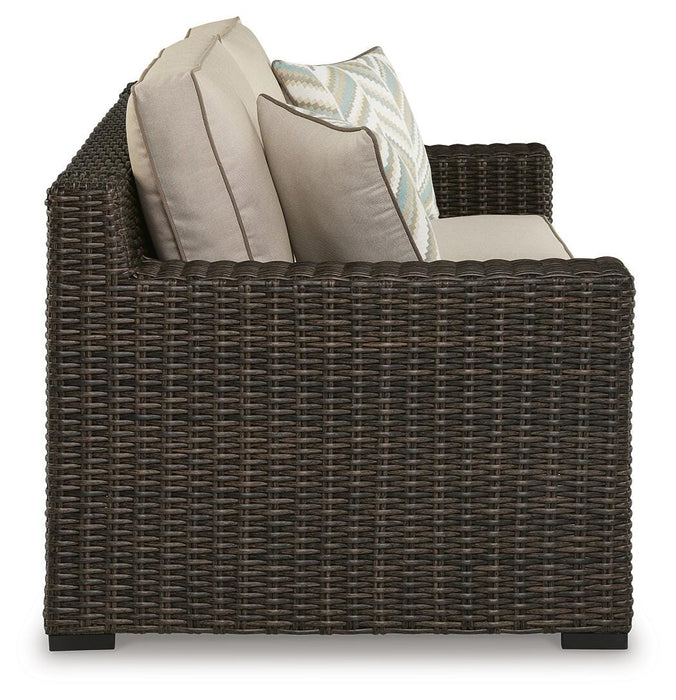 Five Star Furniture - Coastline Bay Outdoor Loveseat with Cushion