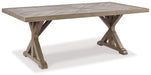 Five Star Furniture - Beachcroft Dining Table with Umbrella Option image