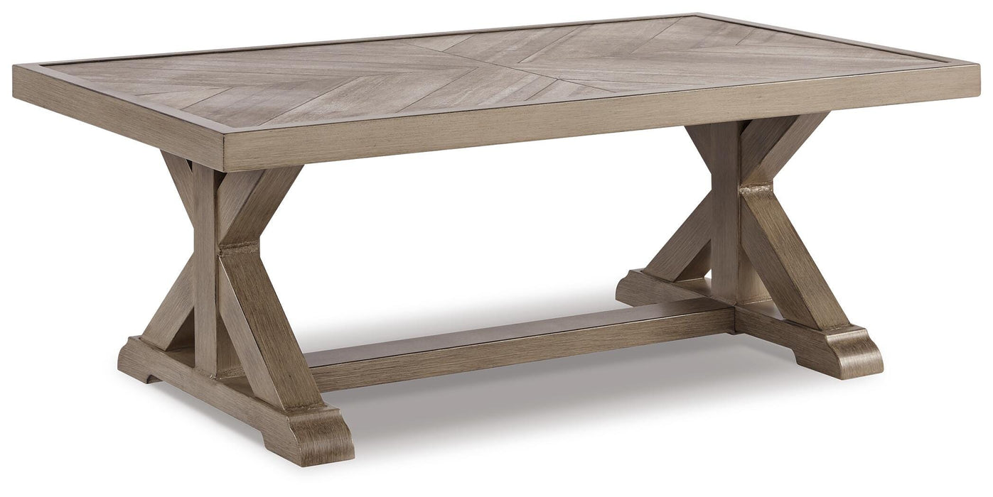 Five Star Furniture - Beachcroft Beachcroft Nuvella Sofa with Coffee and End Table