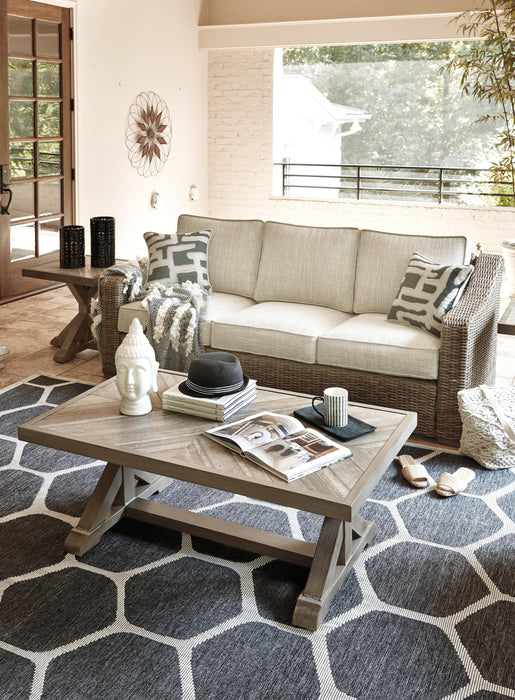 Five Star Furniture - Beachcroft Beachcroft Nuvella Sofa with Coffee and End Table