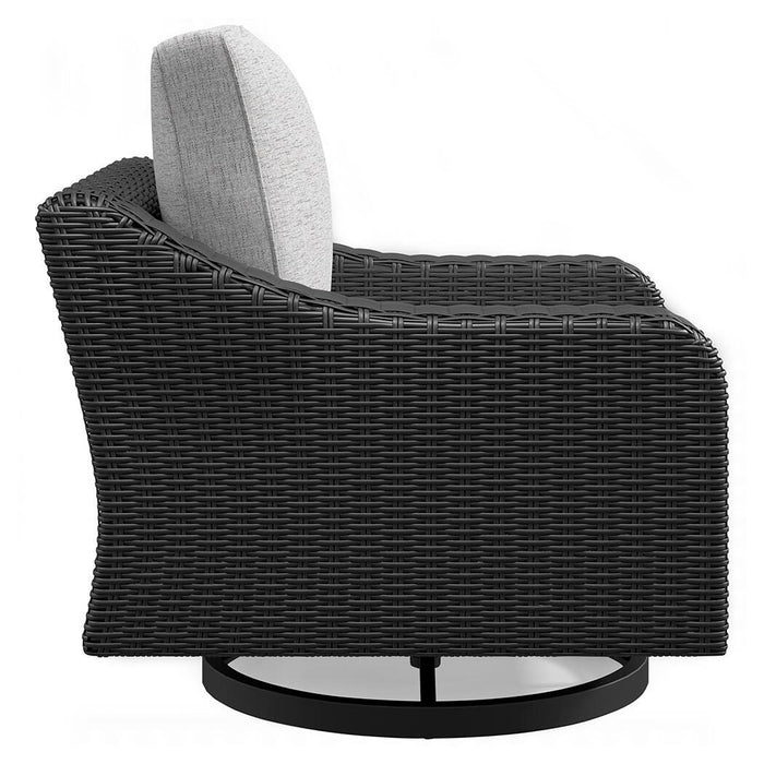 Five Star Furniture - Beachcroft Outdoor Swivel Lounge with Cushion - Five Star Furniture & Mattress (GA)