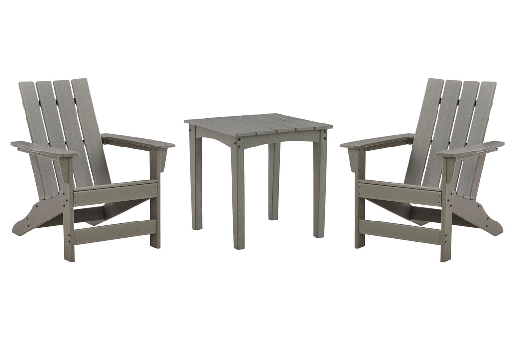 Five Star Furniture - Visola Outdoor Adirondack Chair Set with End Table