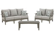 Five Star Furniture - Visola Outdoor Sofa and Loveseat with Coffee Table image