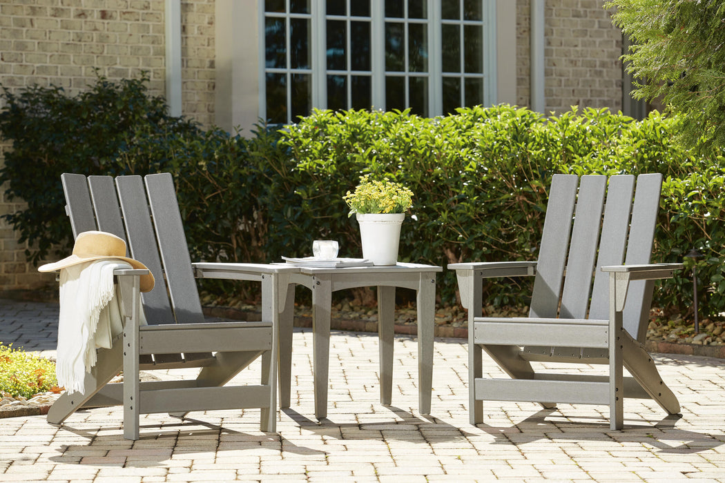 Five Star Furniture - Visola Outdoor Adirondack Chair Set with End Table