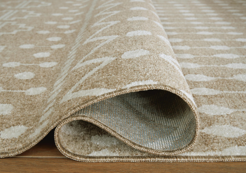 Five Star Furniture - Bunchly 4'11" x 7'2" Washable Rug