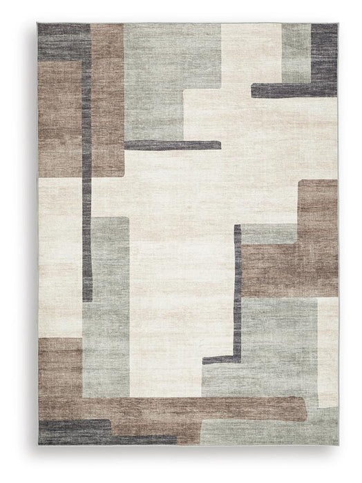 Five Star Furniture - Larkport Washable Area Rug