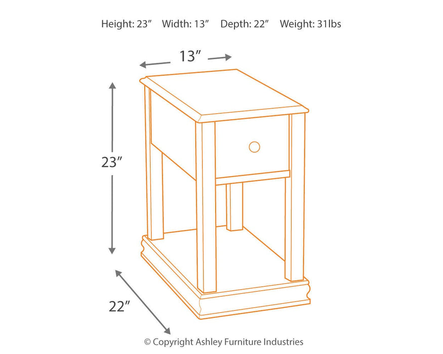 Five Star Furniture - Breegin Chairside End Table