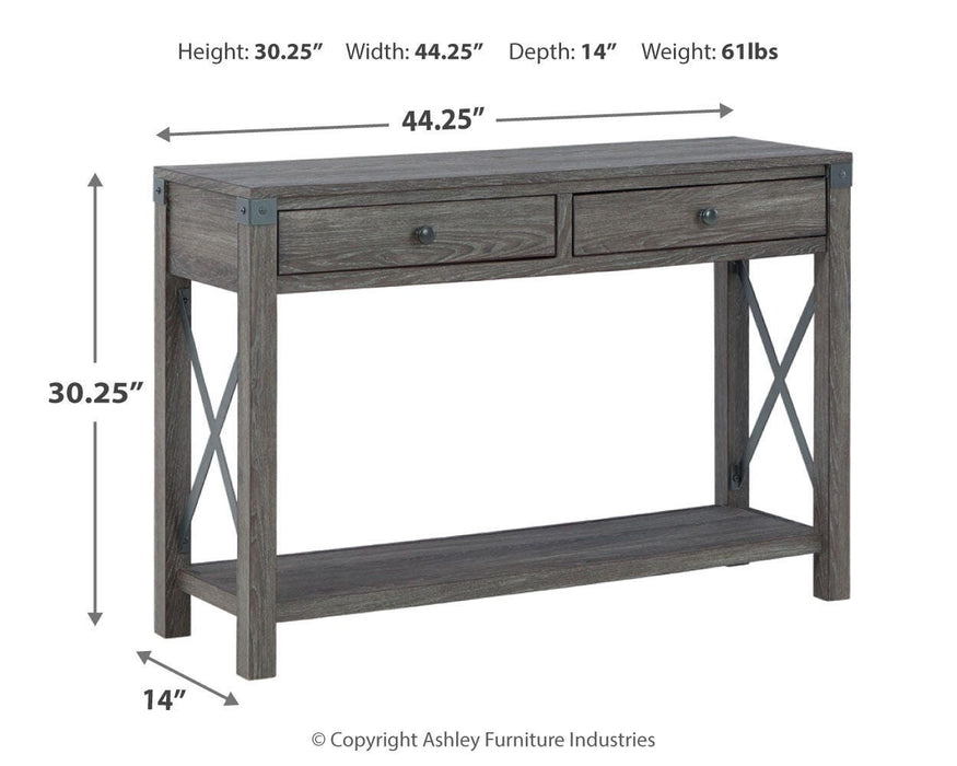 Five Star Furniture - Freedan Sofa/Console Table