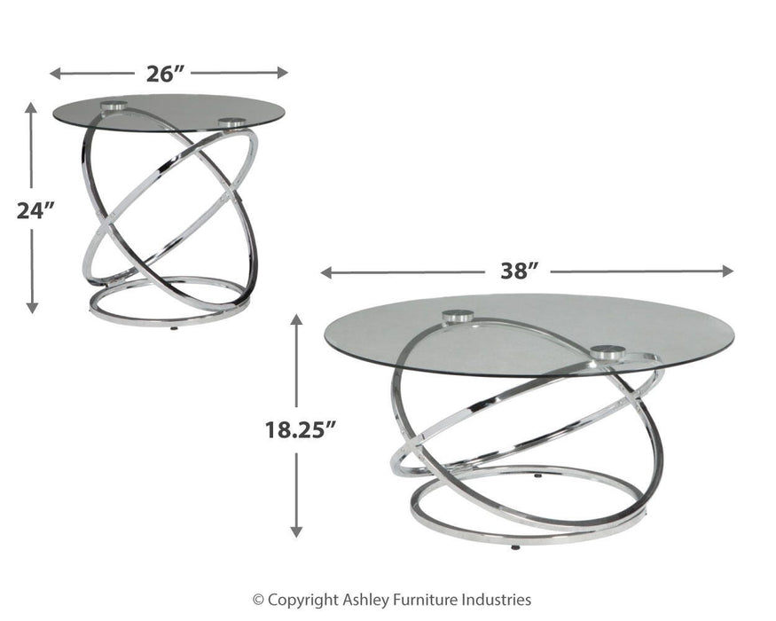 Five Star Furniture - Hollynyx Table (Set of 3)