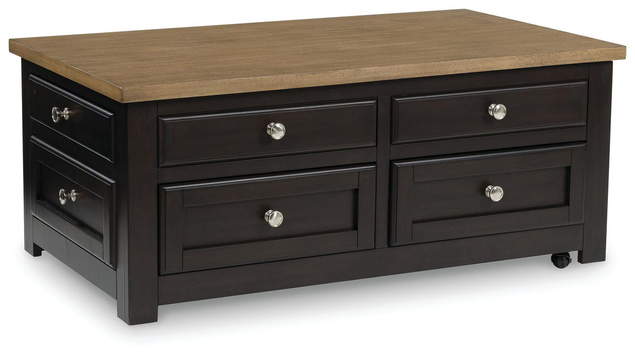 Five Star Furniture - Drazmine Lift-Top Coffee Table