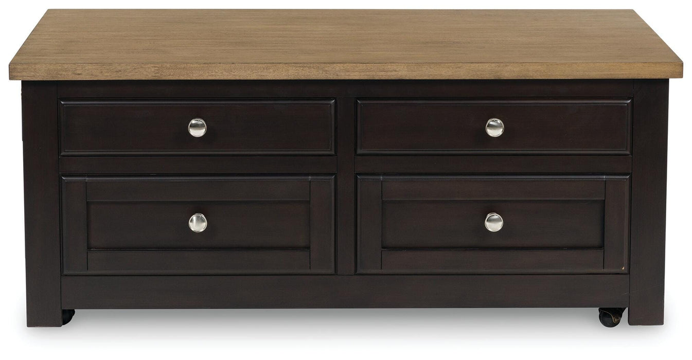 Five Star Furniture - Drazmine Lift-Top Coffee Table