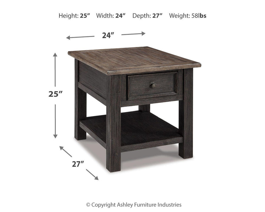 Five Star Furniture - Tyler Creek End Table Set