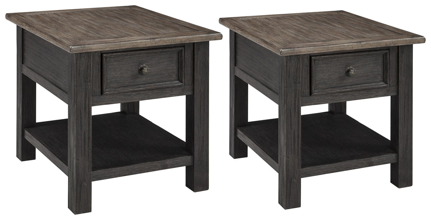 Five Star Furniture - Tyler Creek End Table Set