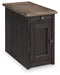 Five Star Furniture - Tyler Creek Chairside End Table with USB Ports & Outlets image