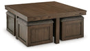 Five Star Furniture - Boardernest Coffee Table with 4 Stools image