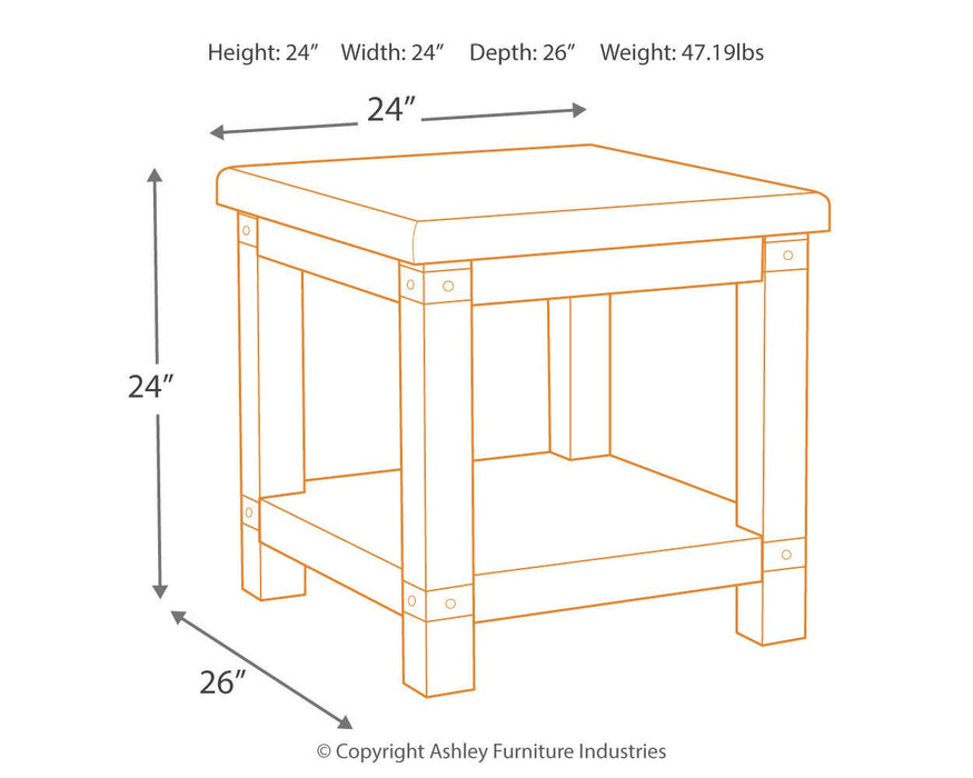 Five Star Furniture - Carynhurst End Table Set