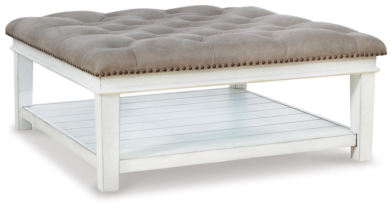 Five Star Furniture - Kanwyn Upholstered Ottoman Coffee Table