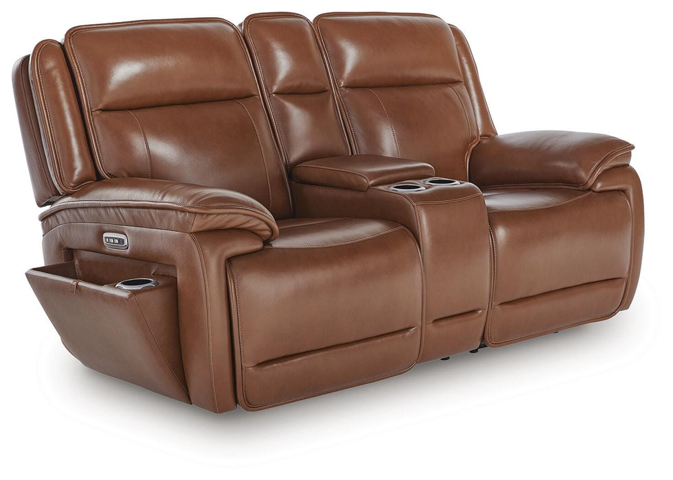 Five Star Furniture - Healy Pier Power Reclining Loveseat with Console