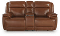 Five Star Furniture - Healy Pier Power Reclining Loveseat with Console image