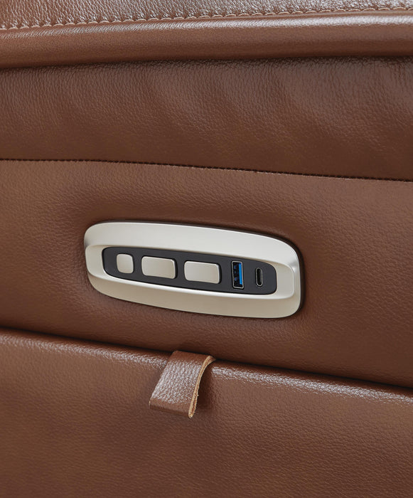 Five Star Furniture - Healy Pier Power Reclining Loveseat with Console