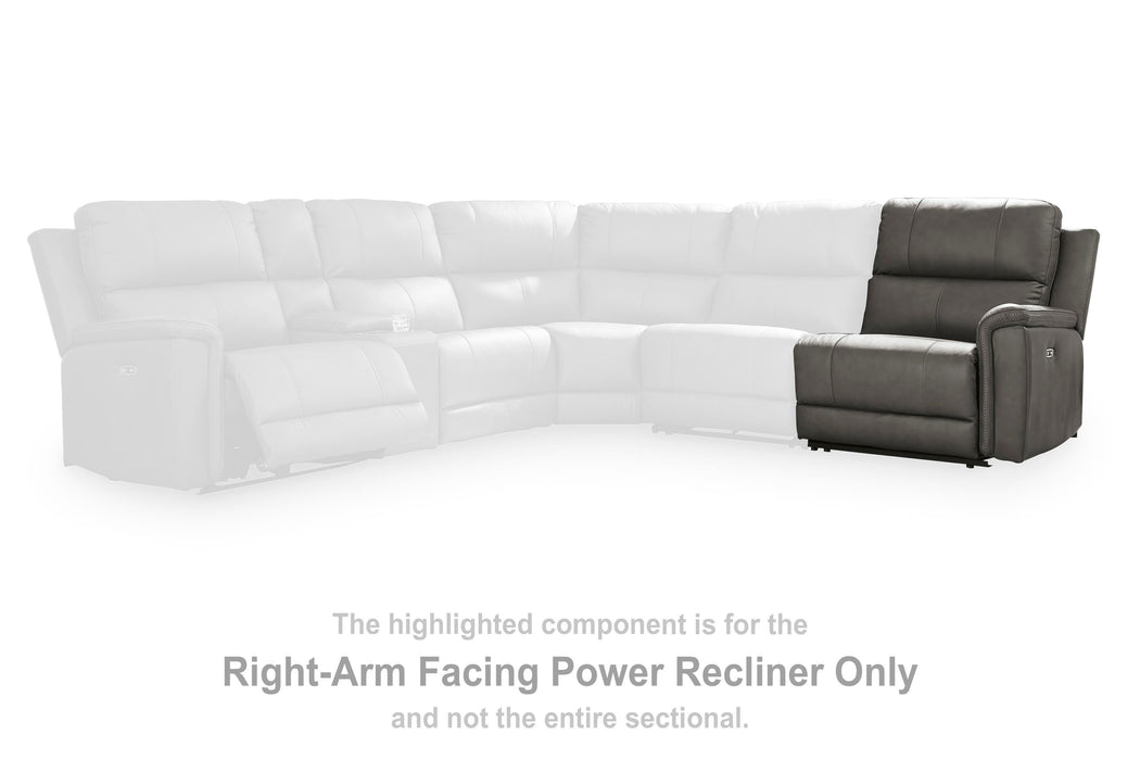 Five Star Furniture - Bleckley Power Reclining Sectional