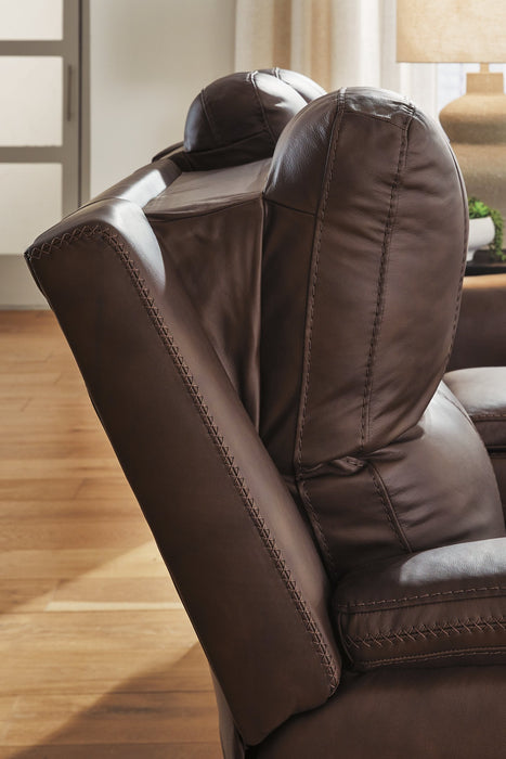 Five Star Furniture - Bleckley Power Reclining Loveseat with Console