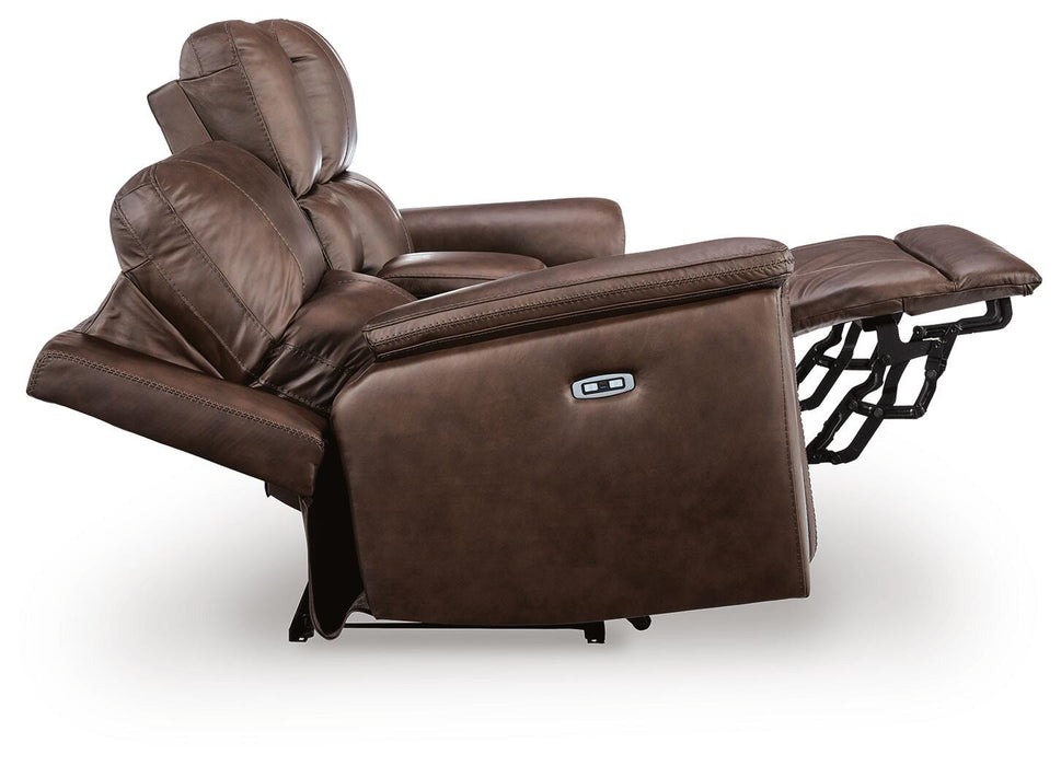 Five Star Furniture - Bleckley Power Reclining Loveseat with Console