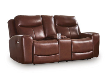 Next Move Power Reclining Loveseat with Console