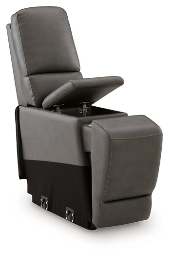 Five Star Furniture - 5Z - Pittson Power Reclining Sectional Loveseat with Console