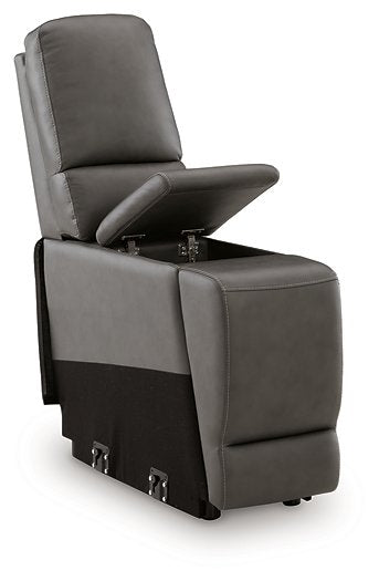 Five Star Furniture - 5Z - Pittson Power Reclining Sectional Loveseat with Console